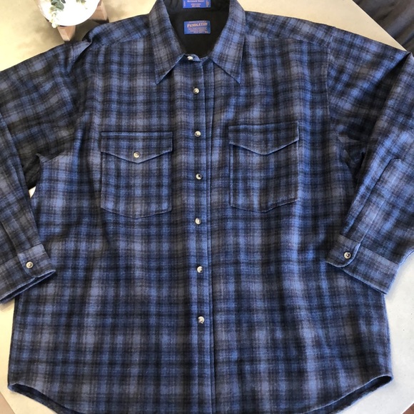 Pendleton Other - 🌟NWOT PENDLETON Outdoor button down Shirt WOOL XL